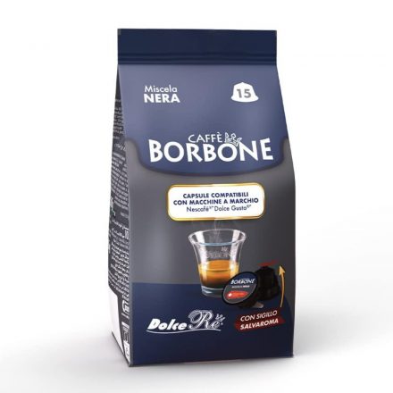 Caffé Borbone NERA Dolce Gusto kompatibilis kapszula 15db