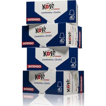 Kosé by Kimbo Intenso Nespresso kompatibilis kávékapszula 4x40 db