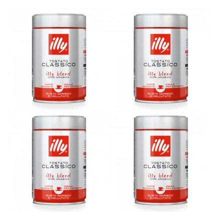 illy Espresso őrölt kávé 4x250g