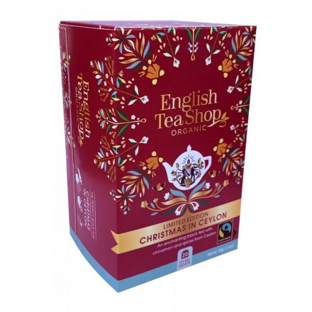 ETS Xmas Ceylon Fairtarde bio tea - Limited Edition 20db