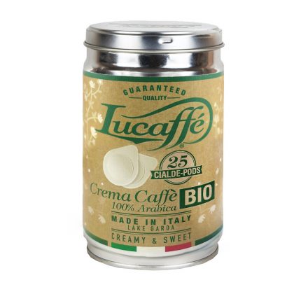 Lucaffé Crema Caffé Bio E.S.E. Pod 25db